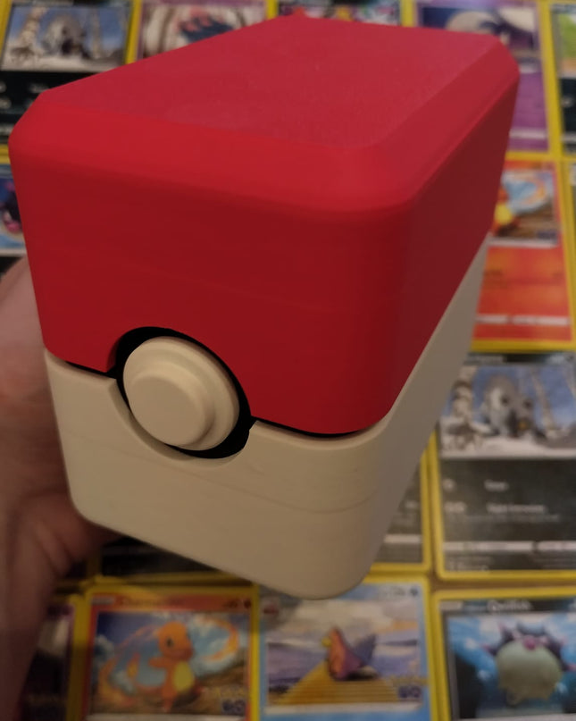 Card 300+ Holder homemade – Red white black Edition (Holds 300+ Cards)