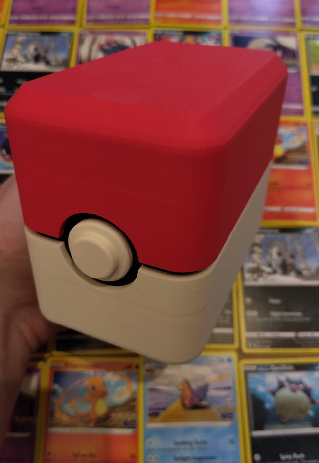 Card 300+ Holder homemade – Red white black Edition (Holds 300+ Cards)