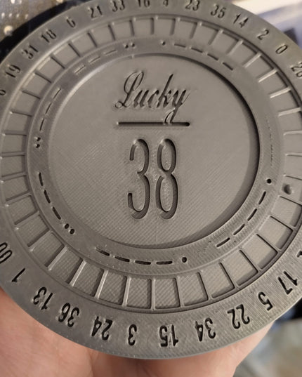 Fallout Platinum chip XL - lucky 38
