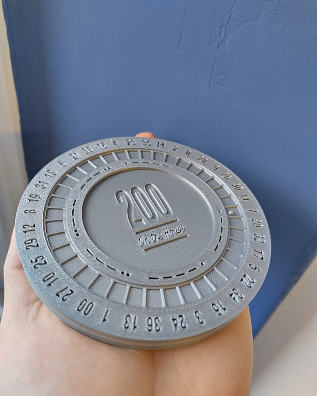 Fallout Platinum chip XL - lucky 38