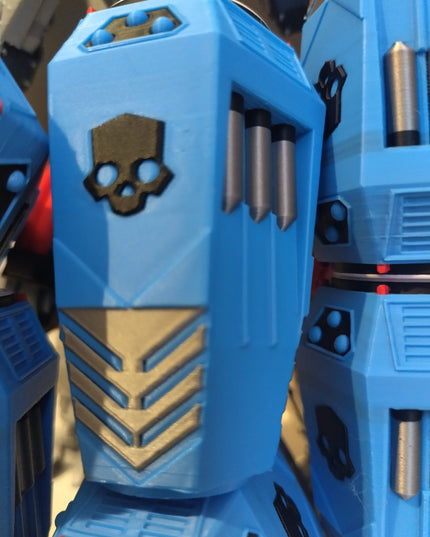 Helldivers Hellpod illuminate Blue theme