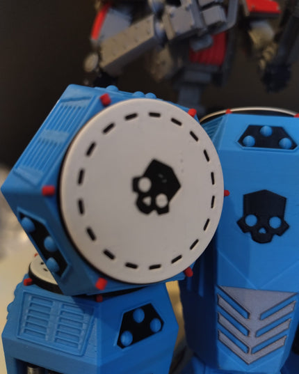 Helldivers Hellpod illuminate Blue theme