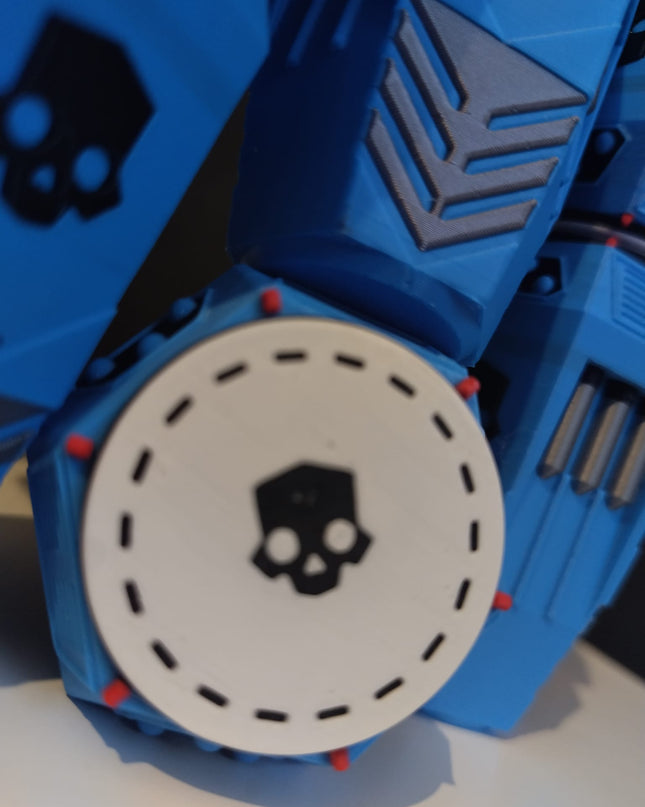 Helldivers Hellpod illuminate Blue theme