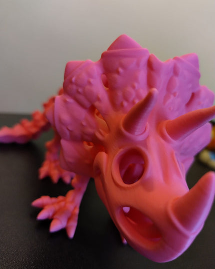 Pinkadon – Flexi Stegosaurus Toy