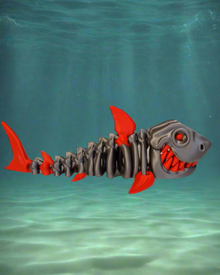 Gearfin – Cyber Shark Flexi Toy