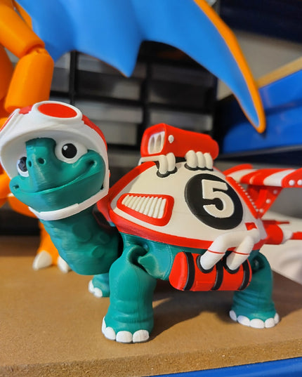 Turbo Tortoise Flexi Toy – The Speedy Shell Legend
