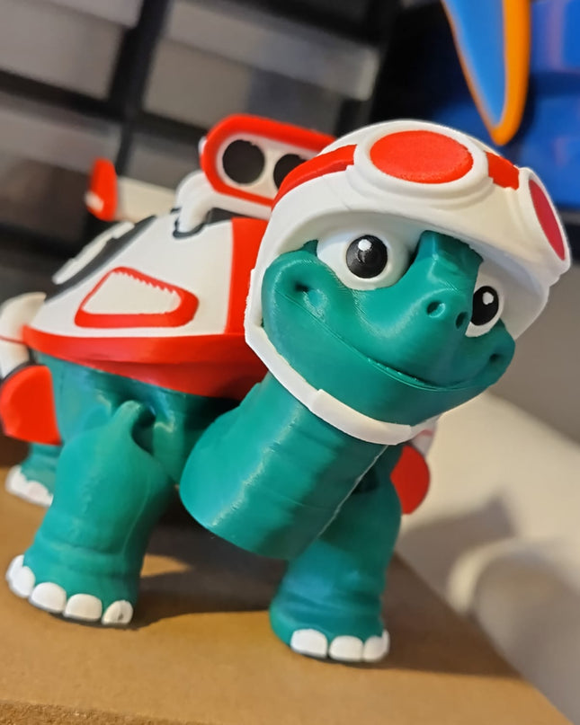 Turbo Tortoise Flexi Toy – The Speedy Shell Legend