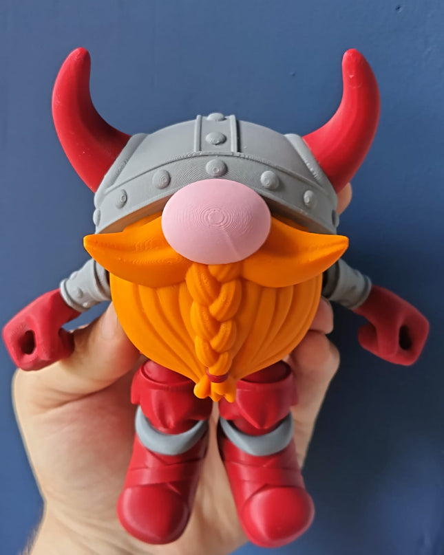 The Beardhammer Wanderer - Flexi viking toy
