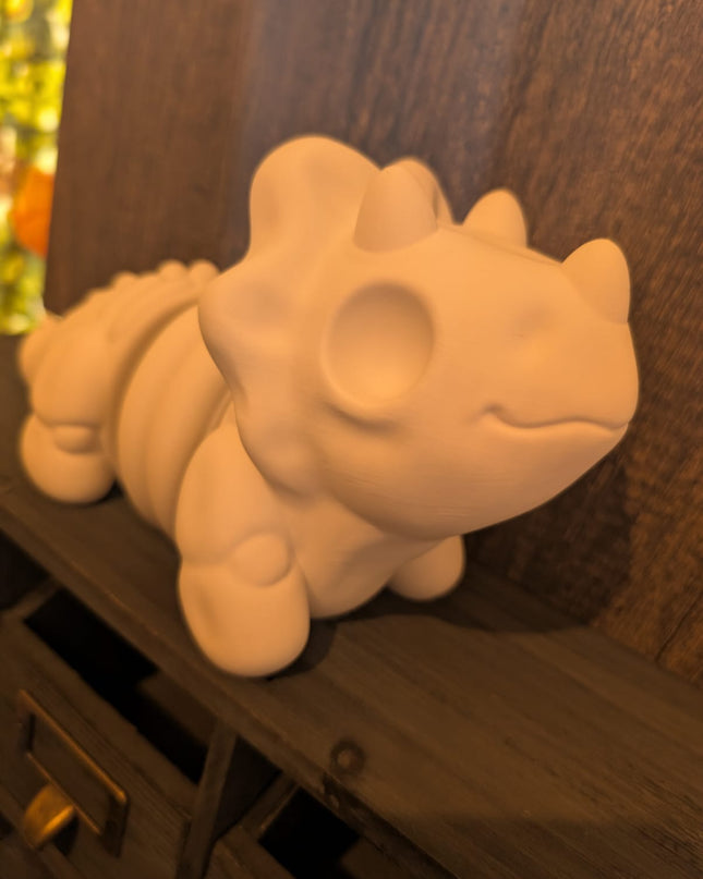 Skeleton Triceratops Toy / Decorative Toy – Unique Dinosaur for Play or Display