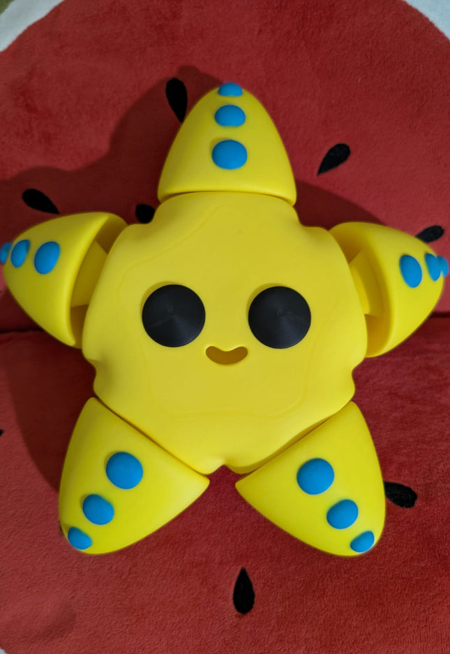 Starfish Toy / Decorative Toy Yellow – Adorable Starfish for Play or Display