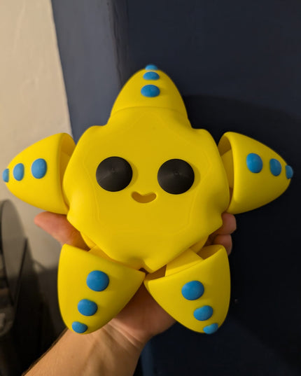 Starfish Toy / Decorative Toy Yellow – Adorable Starfish for Play or Display