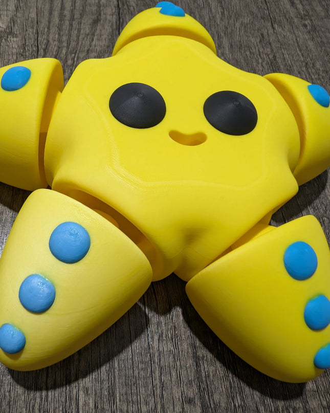 Starfish Toy / Decorative Toy Yellow – Adorable Starfish for Play or Display