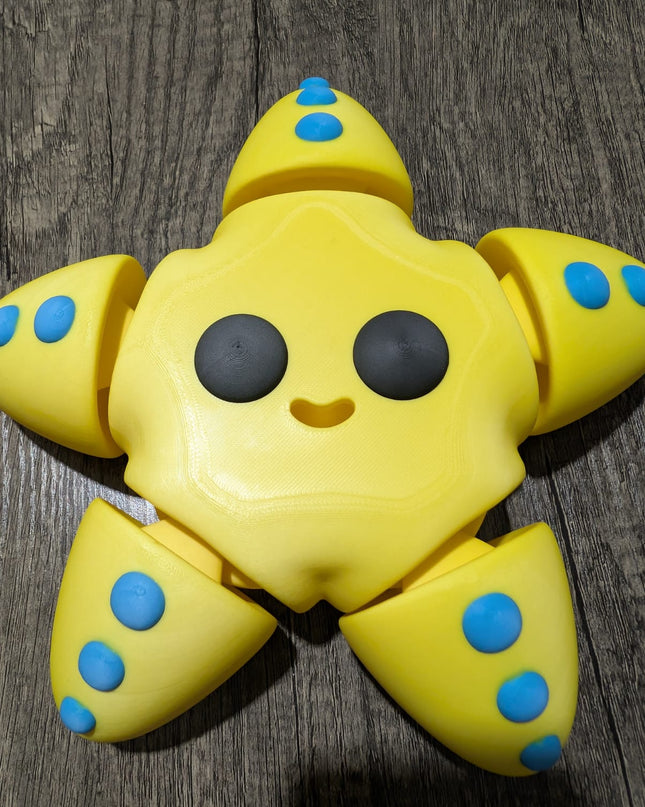 Starfish Toy / Decorative Toy Yellow – Adorable Starfish for Play or Display