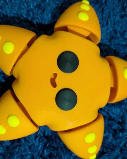 Starfish Toy / Decorative Toy Orange – Adorable Orange Starfish for Play or Display