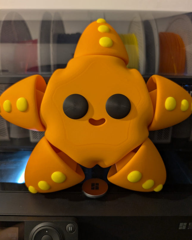 Starfish Toy / Decorative Toy Orange – Adorable Orange Starfish for Play or Display