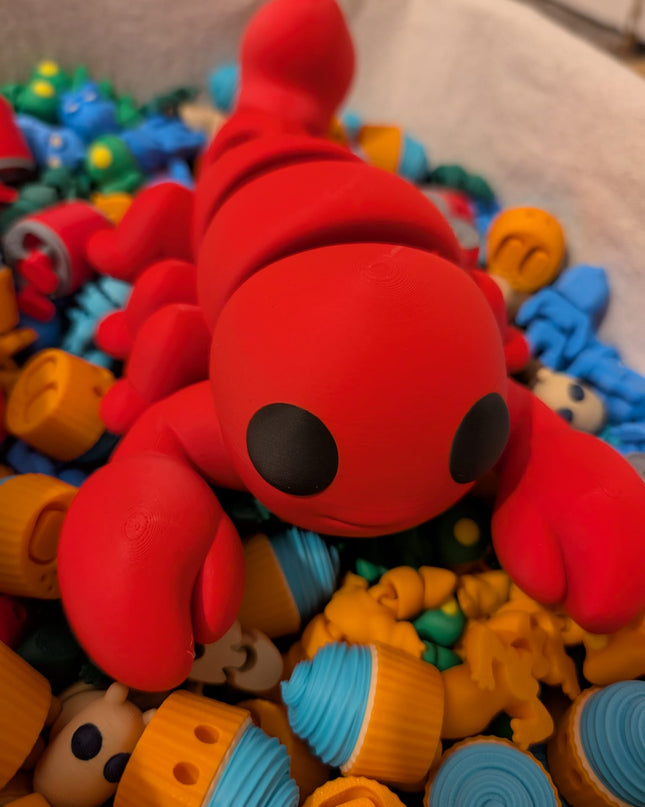 Scorpion Toy / Decorative Toy – Bold Red Scorpion for Play or Display