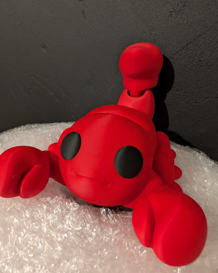 Scorpion Toy / Decorative Toy – Bold Red Scorpion for Play or Display