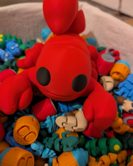 Scorpion Toy / Decorative Toy – Bold Red Scorpion for Play or Display