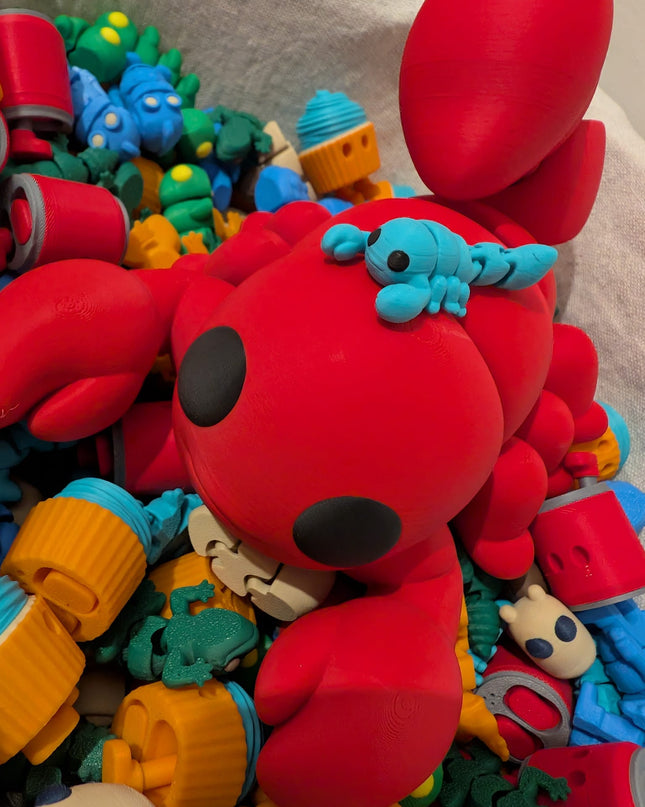 Scorpion Toy / Decorative Toy – Bold Red Scorpion for Play or Display