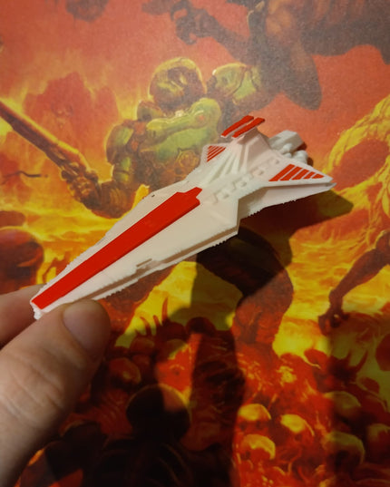Mini Star wars space ship - venator clone wars