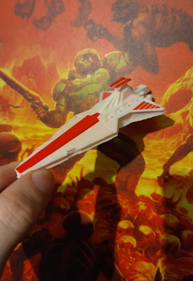 Mini Star wars space ship - venator clone wars