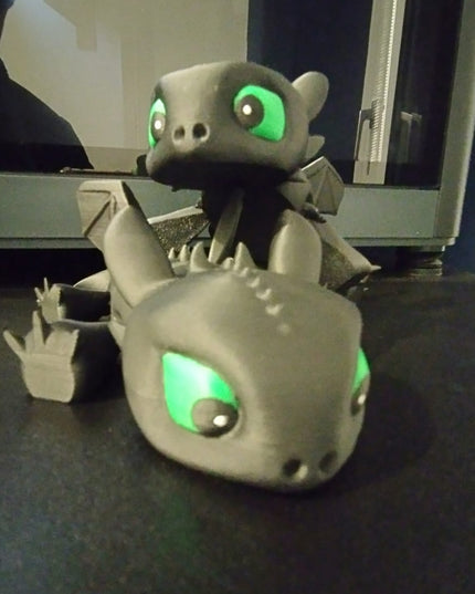 CUTE Toothless toy, movable arms legs - flexy dragon toy